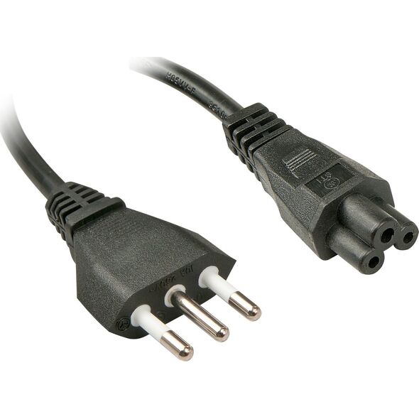 Kabel zasilający Lindy Lindy IEC-Netzkabel 2m Italien Netzst. IEC320 C5