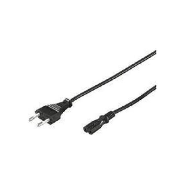Kabel zasilający MicroConnect Power Cord Notebook 0.5m Black