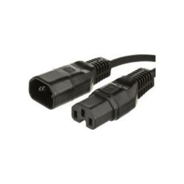 Kabel zasilający MicroConnect Jumper Cable C14 - C15 0.5m