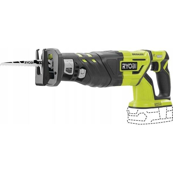 Piła szablasta Ryobi RYOBI PIŁA SZABLASTA 18V BEZ AKUMULATORÓW I ŁADOWARKI R18RS7-0 BRUSHLESS RY5133003809