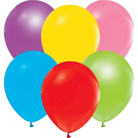GoDan Balon lateksowy pastelowe 12" op.10szt MIX