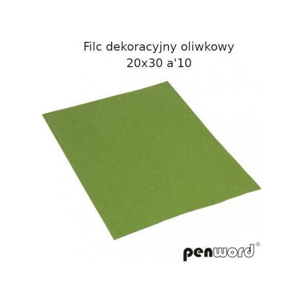 Polsirhurt Filc dekoracyjny 20x30 oliwkowy a"10