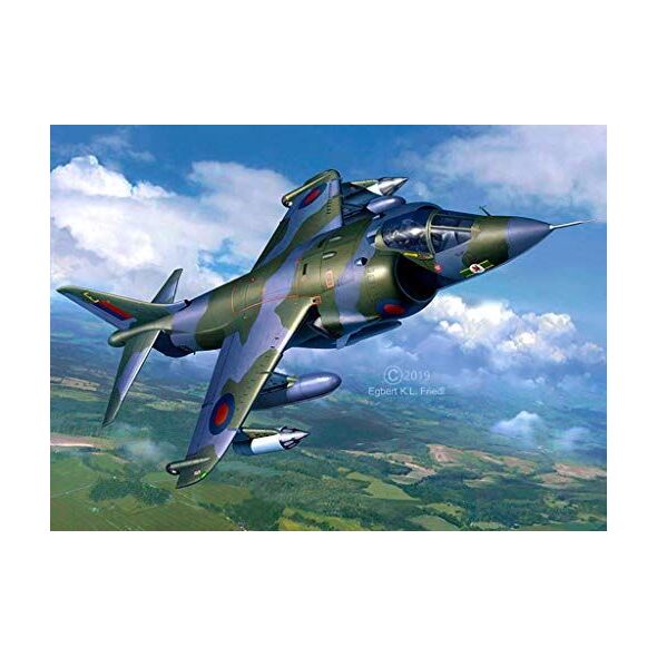 Revell Zestaw upominkowy Hawker Harrier GR