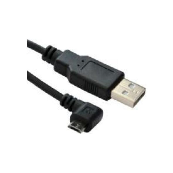 Kabel USB MicroConnect microUSB - USB-A 3 m Czarny (USBABMICRO3ANG)