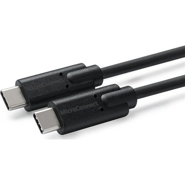 Kabel USB MicroConnect USB-C - USB-C 2 m Czarny (USB3.1CC2)