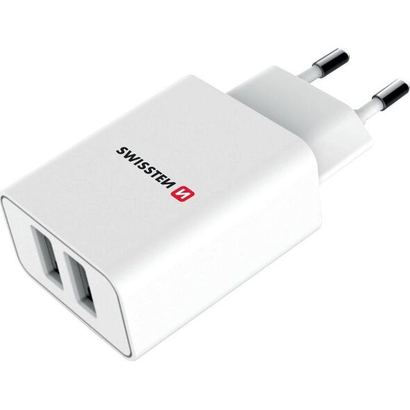 Ładowarka Swissten 2x USB-A 3 A (22051000)