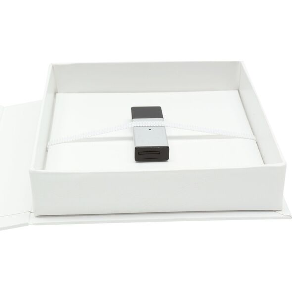 Deknudt Deknudt S66DJ4 white 8x8 USB & Photo box imitation leather