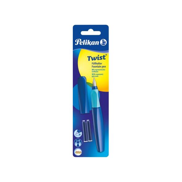 Pelikan Pióro wieczne Twist P457 M Deep Blue