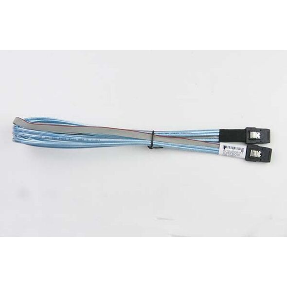 SuperMicro SFF 8087 - SFF 8087, 0.55m, Niebieski (CBL-0421L)