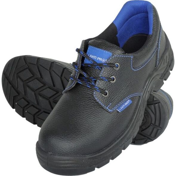 Lahti Pro półbuty skórzane czarno-niebieskie "39" (L3041939)