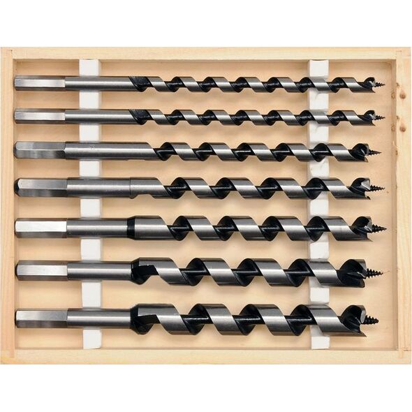 Wiertło Pro-Line do drewna spiralne sześciokątne 6 10 12 14 16 8mm zestaw (26847)