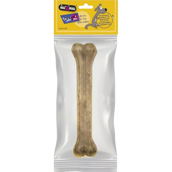 Hau&Miau KOŚĆ PRASOWANA NATURALNA, 31,5cm, 10szt/op, 3,2 kg/op