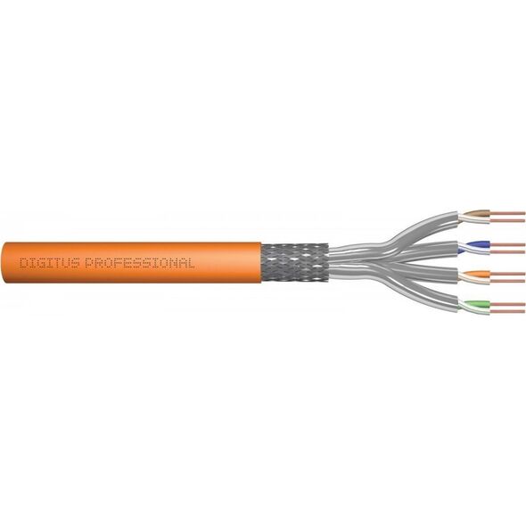 Digitus Kabel teleinformatyczny S/FTP kat.7 LSZH drut pomarańczowy  B2ca DK-1745-VH-5 /500m/