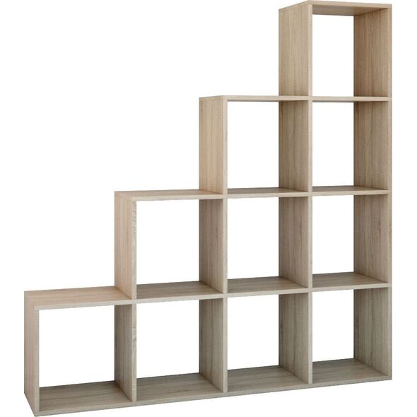Topeshop REGAŁ KOMOROWY SCHODKOWY POZIOMOWY STEP RS-40 SONOMA