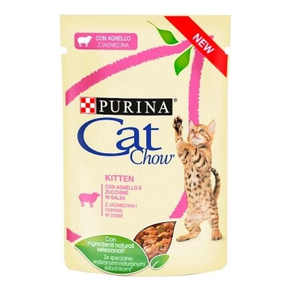Purina Purina Cat Chow Kitten Jagnięcina saszetka 85g
