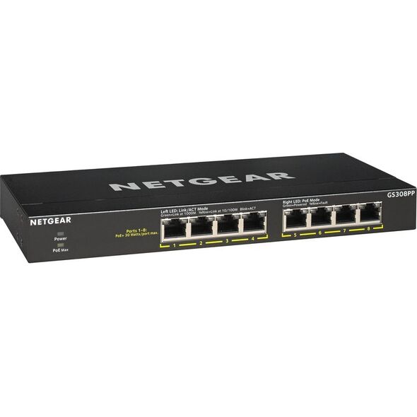 Switch NETGEAR GS308PP-100EUS