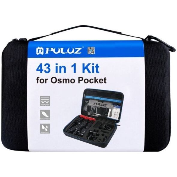 Puluz Zestaw 43 akcesoriów Puluz do DJI Osmo Pocket PKT47