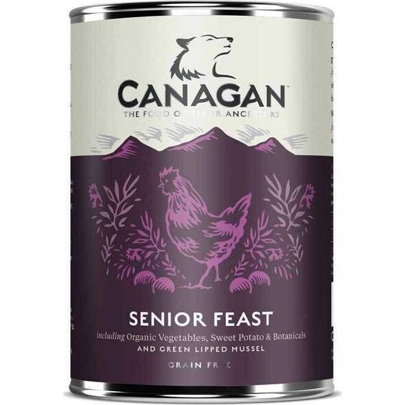 Canagan CANAGAN PIES pusz.400g SENIOR FEAST /6
