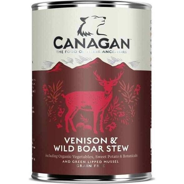 Canagan CANAGAN PIES pusz.400g VENISON&WILD /6