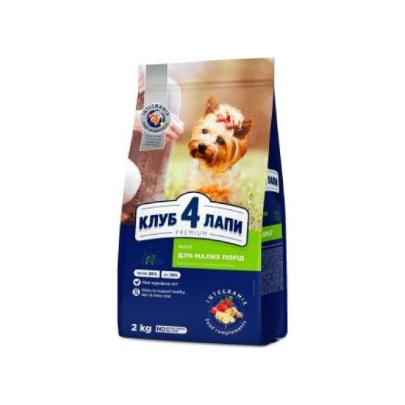 Club 4 Paws CLUB4Ł PIES 2kg MAŁA RASA