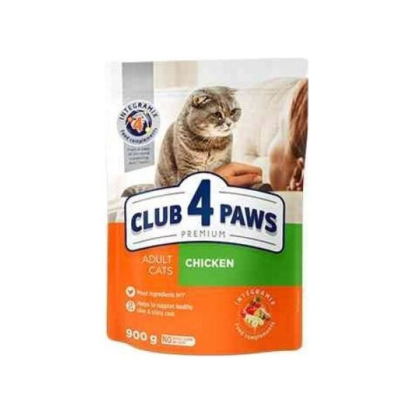 Club 4 Paws Sucha karma dla kota 14 kg Kurczak