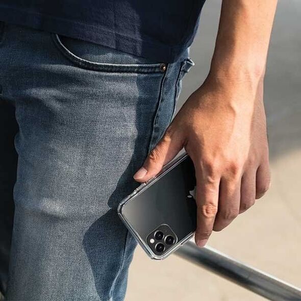 Uniq UNIQ etui LifePro Tinsel iPhone 11 Pro Max czarny/vapour smoke