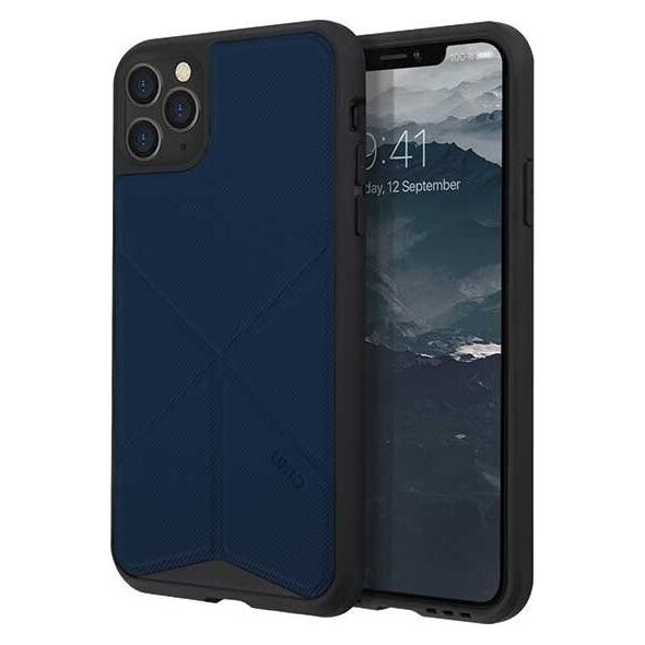 Uniq UNIQ etui Transforma iPhone 11 Pro Max niebieski/navy panther