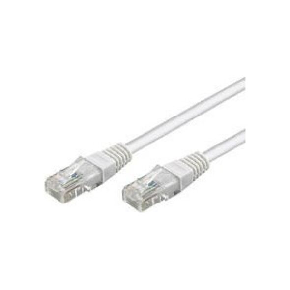 Goobay Goobay 68503 CAT 5e patch cable, U/UTP, white, 15m