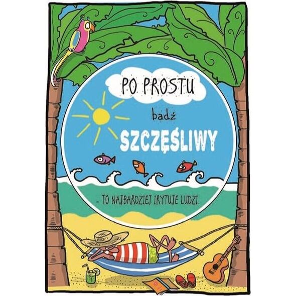 HENRY Karnet B6 Motywacyjny - Bądź szczęśliwy