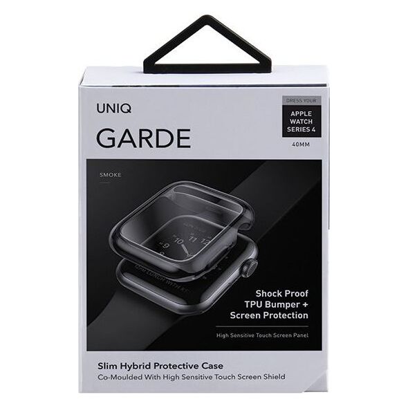 Uniq UNIQ etui Garde Apple Watch Series 5/4 40MM szary/smoked grey