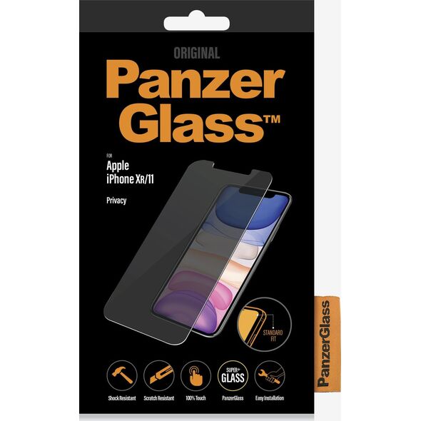 PanzerGlass Szkło hartowane do iPhone XR/11 Privacy (P2662)