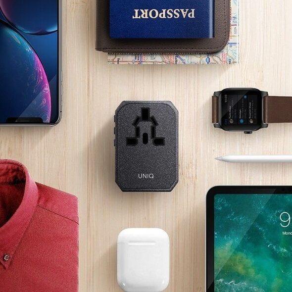 Ładowarka Uniq 2x USB-A 3 A (UNIQ137GRY)