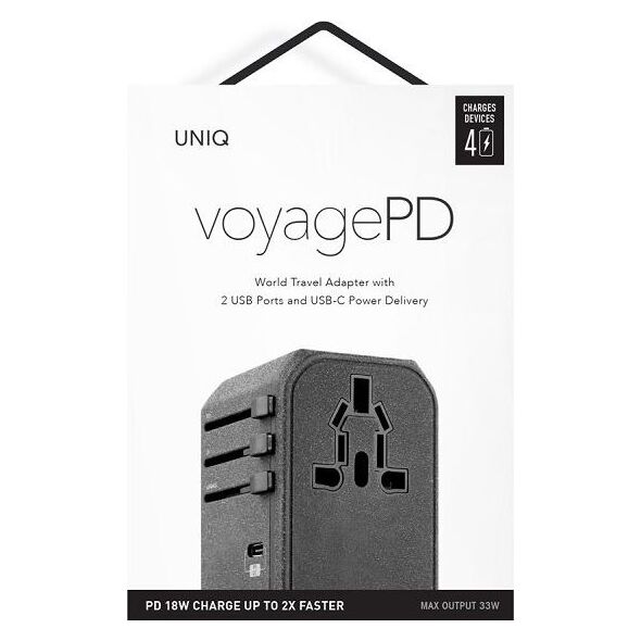 Ładowarka Uniq 2x USB-A 3 A (UNIQ137GRY)