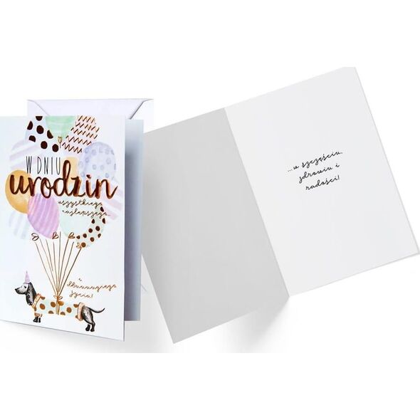 PASSION CARDS Karnet B6 Urodziny