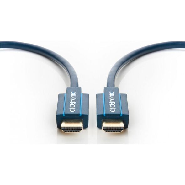 Kabel Clicktronic HDMI - HDMI 2m granatowy (40990)