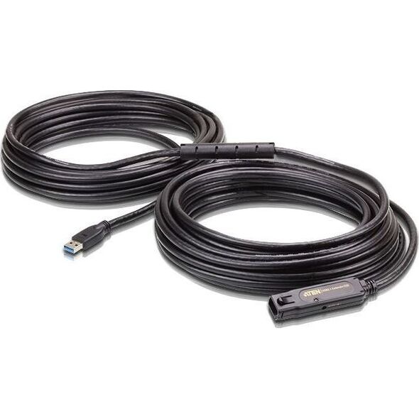 Kabel USB Aten USB-A - USB-A 15 m Czarny (UE3315-AT-G)