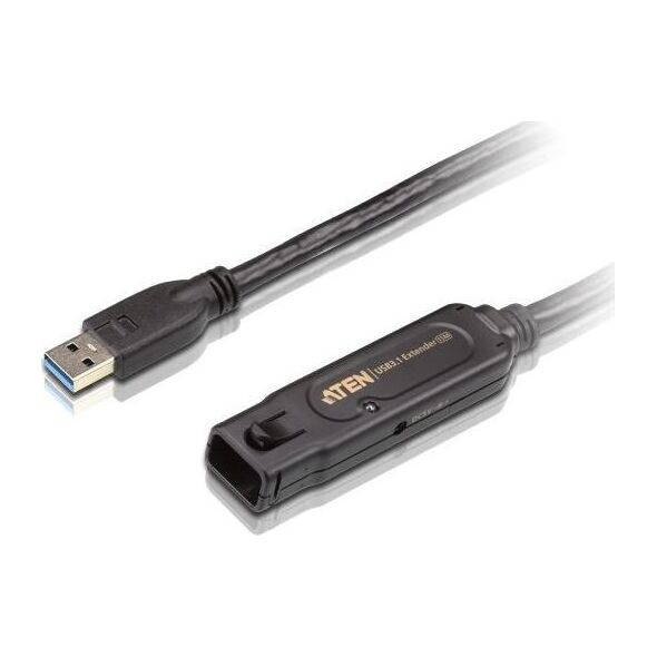 Kabel USB Aten USB-A - USB-A 15 m Czarny (UE3315-AT-G)