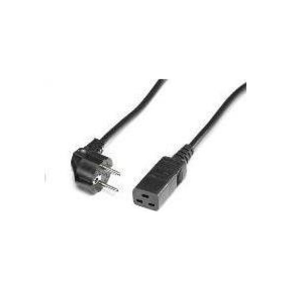 Kabel zasilający Roline ROLINE Power Cable CEE7/7 to C19. 16A. Black 3.0m