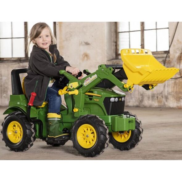 Rolly Toys Rolly Toys John Deere Traktor na pedały Biegi Pompowane Koła 3-8 lat