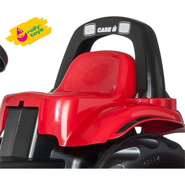 Rolly Toys rolyKid traktor na pedały Case z przyczepką