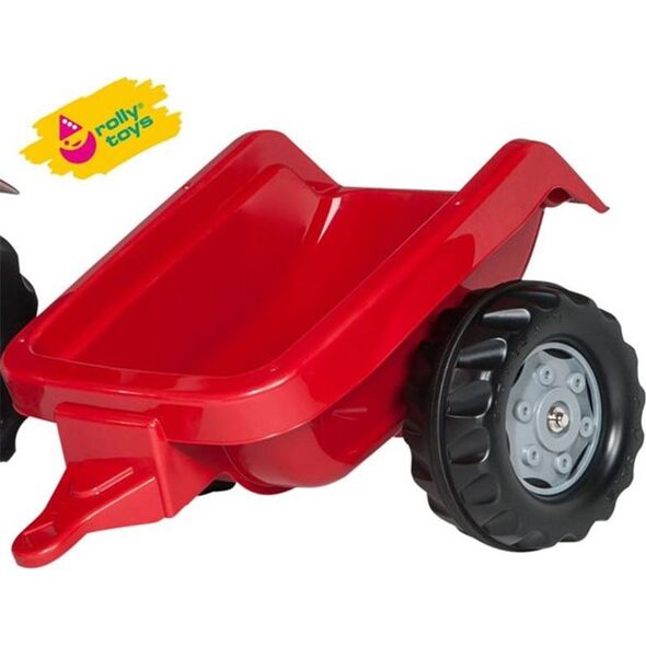 Rolly Toys rolyKid traktor na pedały Case z przyczepką