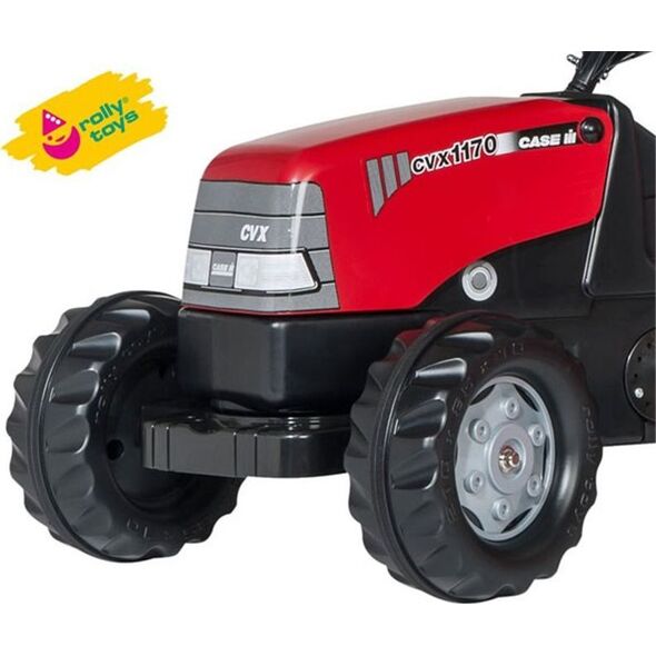 Rolly Toys rolyKid traktor na pedały Case z przyczepką