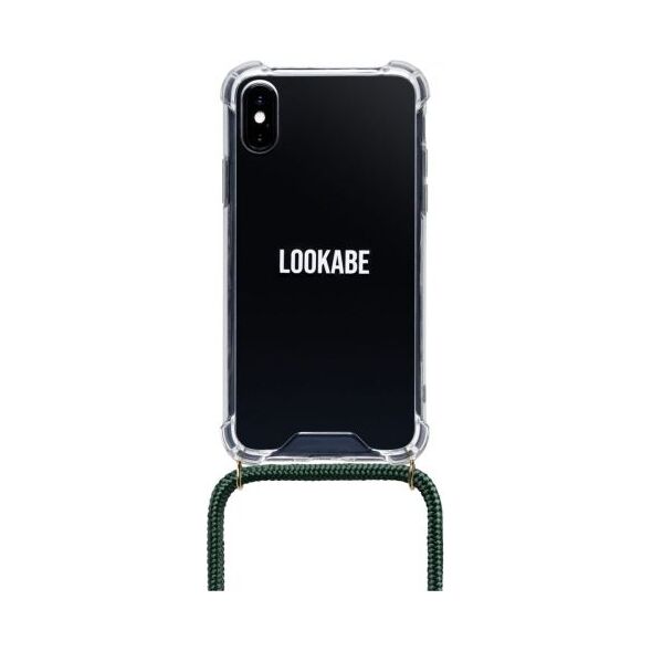 Lookabe LOOKABE Crossbody Phone Clear Case Green | iPhone X / Xs
