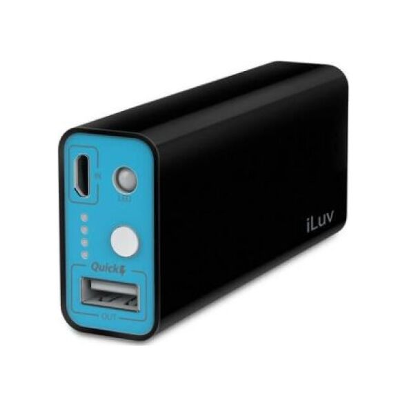 Powerbank iLuv MyPower 5200mAh Czarno-niebieski