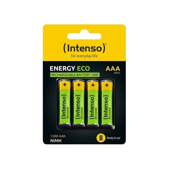 Intenso Akumulator Energy Eco AAA / R03 1000mAh 4 szt.