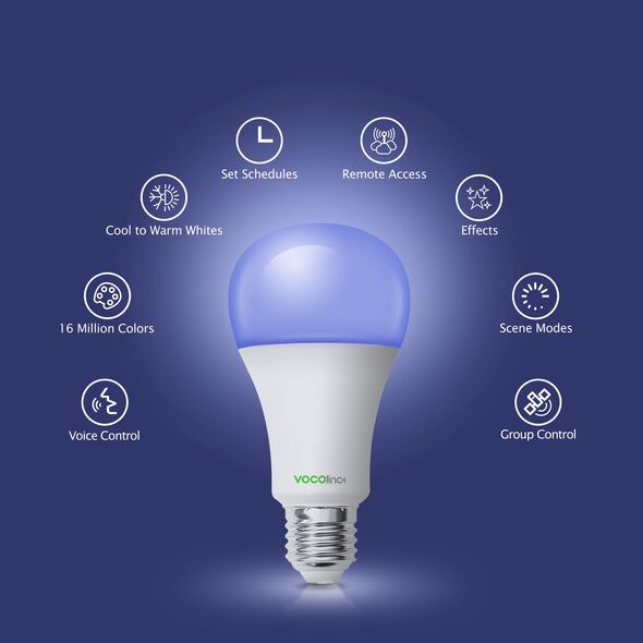 VOCOlinc Colorful E27 LED bulb