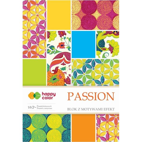 Happy Color Blok Effect Passion 10 arkuszy HAPPY COLOR