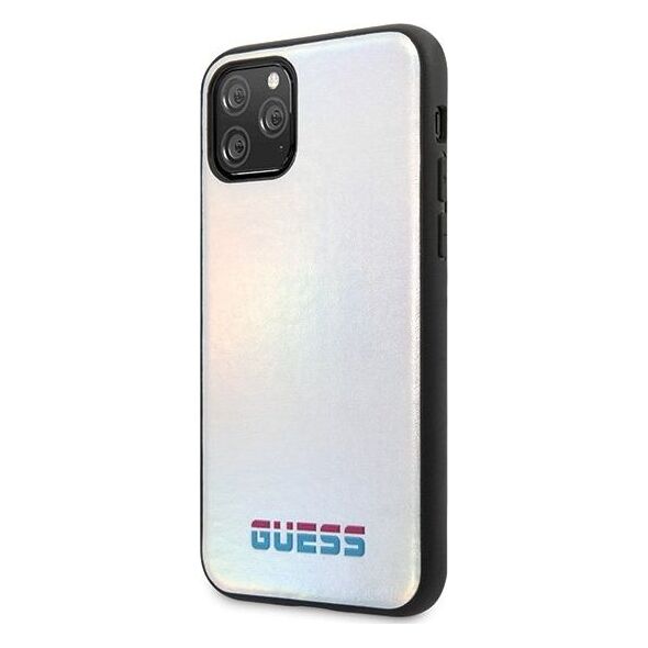 Guess Guess GUHCN58BLD iPhone 11 Pro srebrny /silver hard case Iridescent