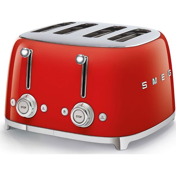 Toster Smeg czerwony TSF03RDEU