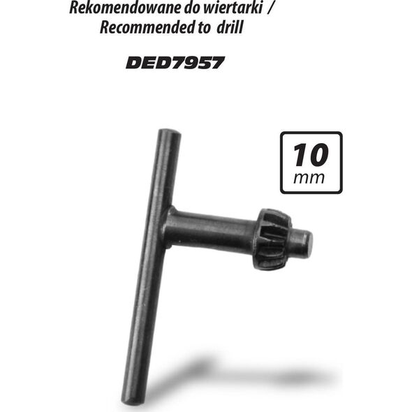 Dedra Klucz do uchwytu wiertarskiego 10mm